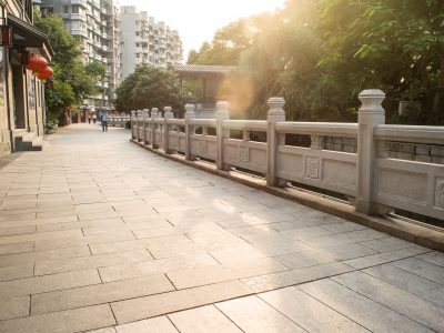 Pedestrian-friendly sidewalks