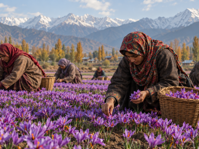 Managing Risk in India’s Saffron Trade